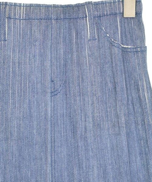 PLEATS PLEASE（プリーツプリーズ）ロング・マキシ丈スカート 青 サイズ:2(M位) レディース/2200631329053