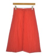 PLEATS PLEASE（プリーツプリーズ）ロング・マキシ丈スカート 赤 サイズ:2(M位) レディース/2200631329077