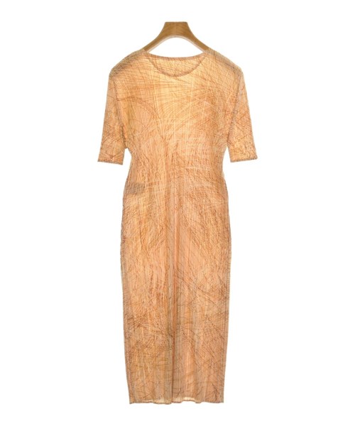 PLEATS PLEASE（プリーツプリーズ）ワンピース ベージュ サイズ:-(XS位) レディース/2200633692032