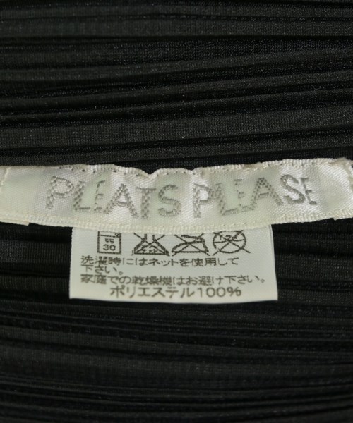 PLEATS PLEASE（プリーツプリーズ）カジュアルシャツ 黒 サイズ:3(L位) レディース/2200610041037
