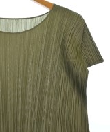 PLEATS PLEASE（プリーツプリーズ）ワンピース カーキ サイズ:3(L位) レディース/2200610041051