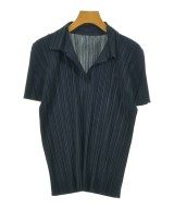 PLEATS PLEASE（プリーツプリーズ）カジュアルシャツ 紺 サイズ:4(XL位) レディース/2200610041075