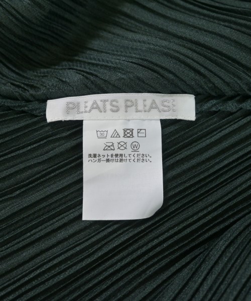 PLEATS PLEASE（プリーツプリーズ）カジュアルシャツ 緑 サイズ:F レディース/2200613805032