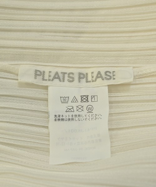 PLEATS PLEASE（プリーツプリーズ）カジュアルシャツ 白 サイズ:-(XS位) レディース/2200547492131