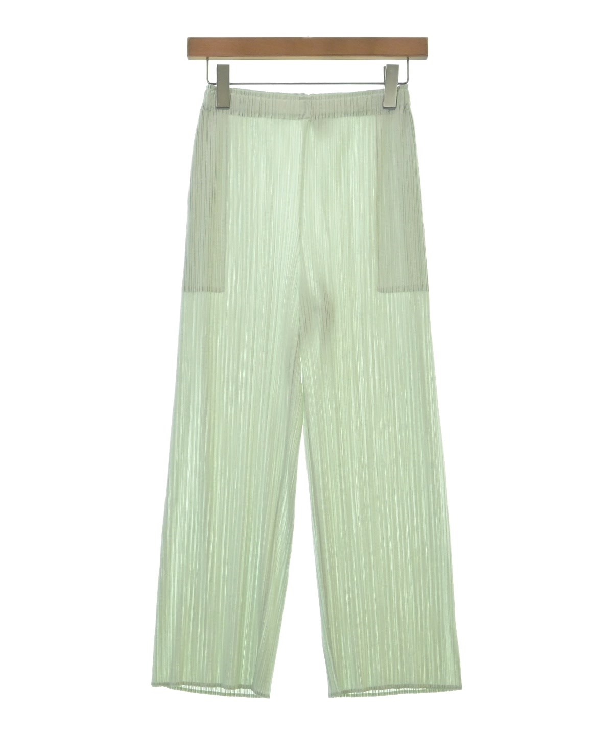 PLEATS PLEASE ロングジャケット　グリーン　新品試着のみ保管品 ウィメンズ／ジャケット＆コート – isseymiyake.com