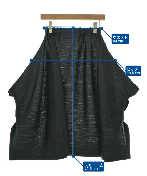 PLEATS PLEASE（プリーツプリーズ）ドレスシャツ 黒 サイズ:3(L位) レディース/2200609913086