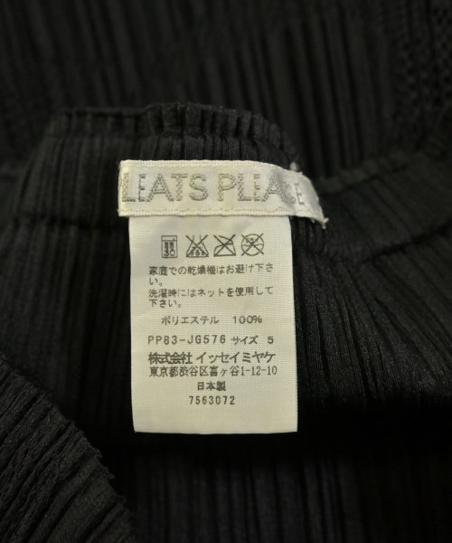 PLEATS PLEASE（プリーツプリーズ）ひざ丈スカート 黒 サイズ:5(XXL位) レディース/2200616958162