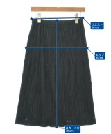 PLEATS PLEASE（プリーツプリーズ）ひざ丈スカート 黒 サイズ:5(XXL位) レディース/2200616958162