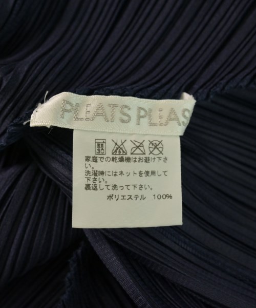 PLEATS PLEASE（プリーツプリーズ）ブラウス 紺 サイズ:3(L位) レディース/2200617472056