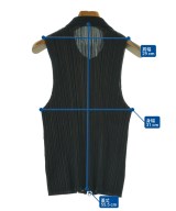 PLEATS PLEASE（プリーツプリーズ）ベスト 黒 サイズ:-(M位) レディース/2200618290031