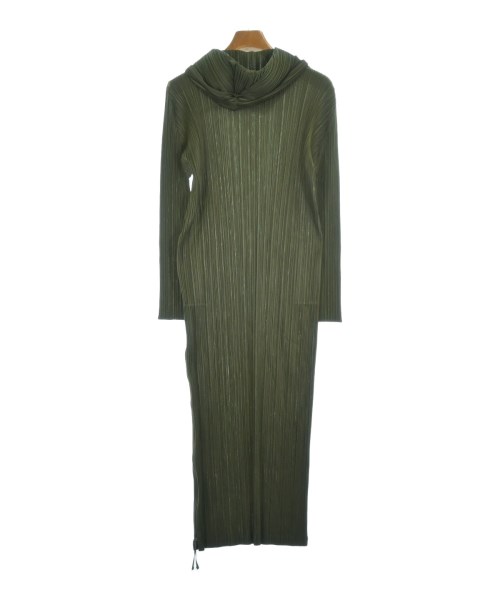 PLEATS PLEASE（プリーツプリーズ）ワンピース 緑 サイズ:3(L位) レディース/2200619208028