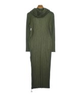 PLEATS PLEASE（プリーツプリーズ）ワンピース 緑 サイズ:3(L位) レディース/2200619208028