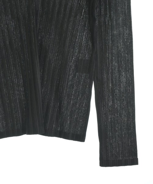 PLEATS PLEASE（プリーツプリーズ）カジュアルシャツ 黒 サイズ:3(L位) レディース/2200620216081