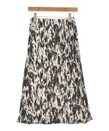 PLEATS PLEASE（プリーツプリーズ）ひざ丈スカート 白 サイズ:2(M位) レディース/2200620777223