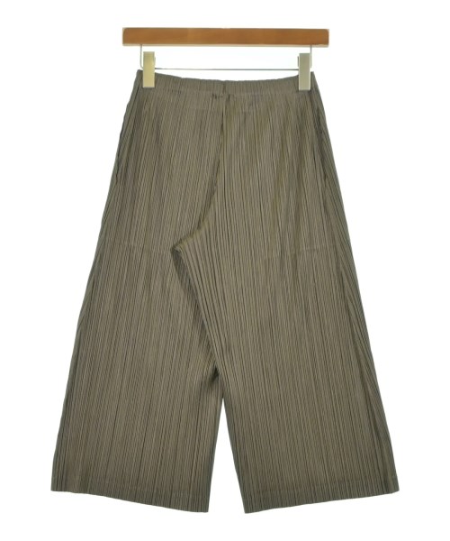PLEATS PLEASE（プリーツプリーズ）クロップドパンツ カーキ サイズ:2(M位) レディース/2200620914024