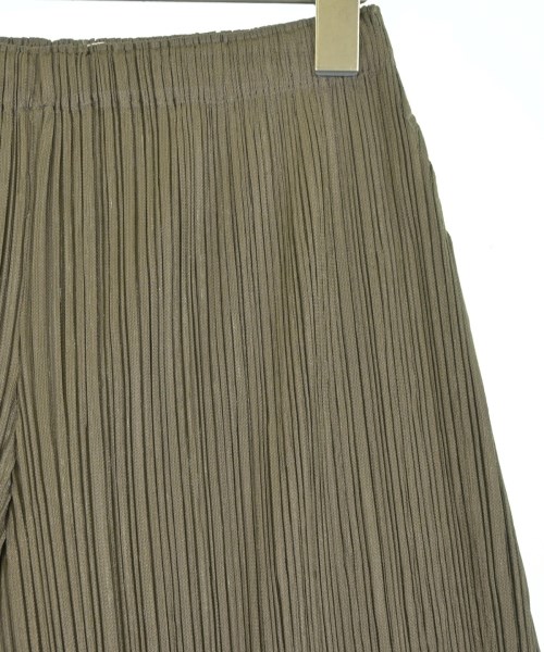 PLEATS PLEASE（プリーツプリーズ）クロップドパンツ カーキ サイズ:2(M位) レディース/2200620914024