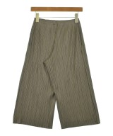 PLEATS PLEASE（プリーツプリーズ）クロップドパンツ カーキ サイズ:2(M位) レディース/2200620914024
