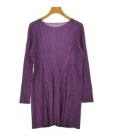 PLEATS PLEASE（プリーツプリーズ）ワンピース 紫 サイズ:3(L位) レディース/2200620914093