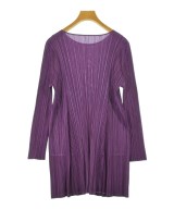 PLEATS PLEASE（プリーツプリーズ）ワンピース 紫 サイズ:3(L位) レディース/2200620914093