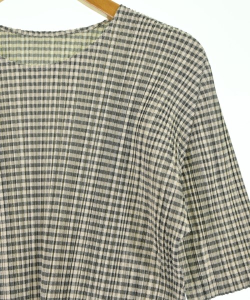 PLEATS PLEASE（プリーツプリーズ）ワンピース グレー サイズ:3(L位) レディース/2200620914109