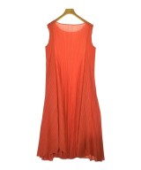 PLEATS PLEASE（プリーツプリーズ）ワンピース オレンジ サイズ:3(L位) レディース/2200620914116