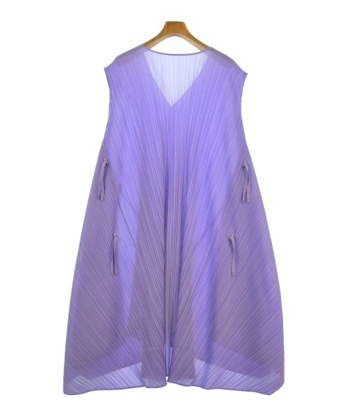 PLEATS PLEASE（プリーツプリーズ）ワンピース 紫 サイズ:3(L位) レディース/2200605754010