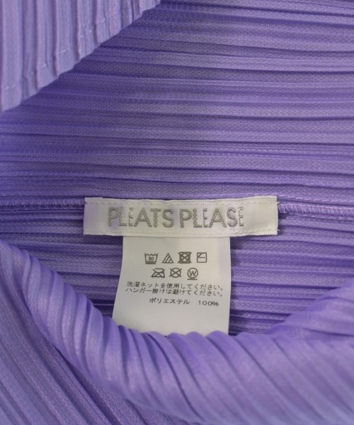 PLEATS PLEASE（プリーツプリーズ）ワンピース 紫 サイズ:3(L位) レディース/2200605754010