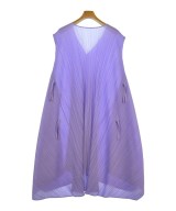 PLEATS PLEASE（プリーツプリーズ）ワンピース 紫 サイズ:3(L位) レディース/2200605754010