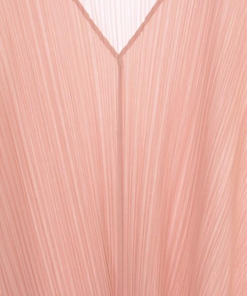 PLEATS PLEASE（プリーツプリーズ）ワンピース ピンク サイズ:3(L位) レディース/2200605754096