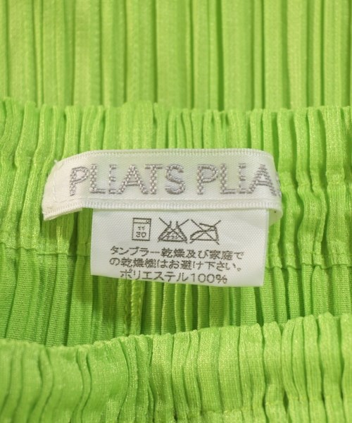 PLEATS PLEASE（プリーツプリーズ）ひざ丈スカート 緑 サイズ:1(S位) レディース/2200672732201