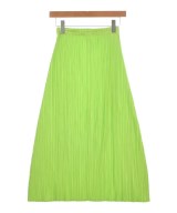 PLEATS PLEASE（プリーツプリーズ）ひざ丈スカート 緑 サイズ:1(S位) レディース/2200672732201