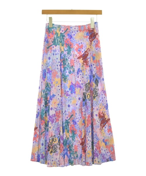 PLEATS PLEASE（プリーツプリーズ）ロング・マキシ丈スカート ピンク サイズ:4(XL位) レディース/2200674257030