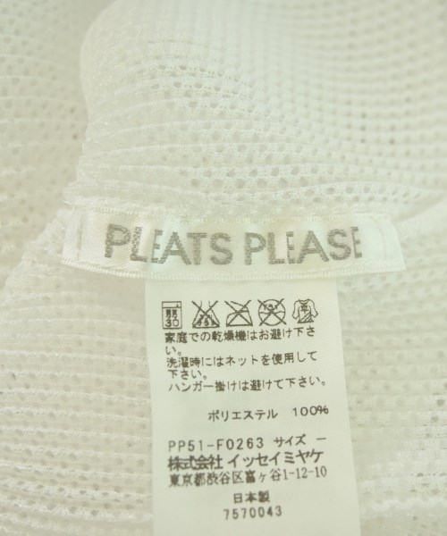PLEATS PLEASE（プリーツプリーズ）ブラウス 白 サイズ:F レディース/2200674397033