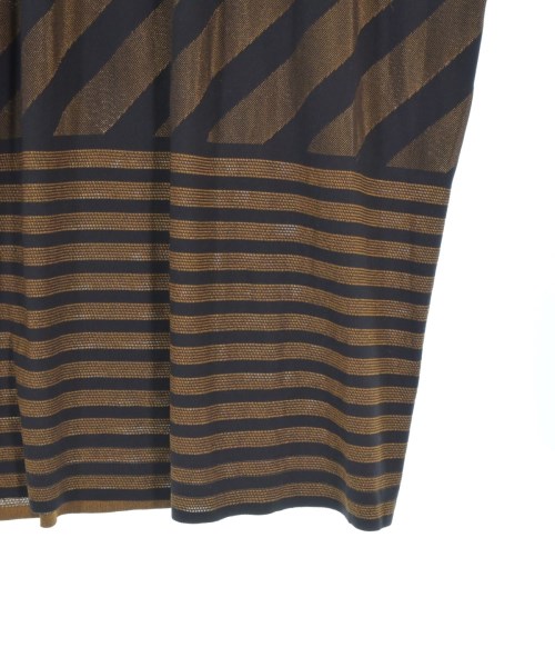 PLEATS PLEASE（プリーツプリーズ）ワンピース 茶 サイズ:3(L位) レディース/2200674588042