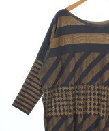 PLEATS PLEASE（プリーツプリーズ）ワンピース 茶 サイズ:3(L位) レディース/2200674588042