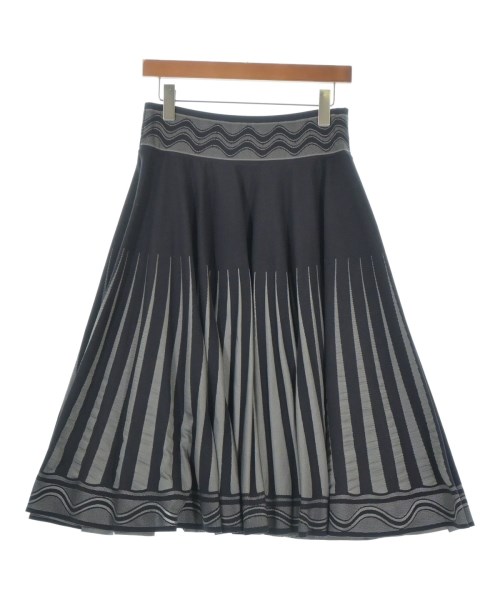 PLEATS PLEASE(プリーツプリーズ)ひざ丈スカート 黒 サイズ:3(L位)/2200675114035