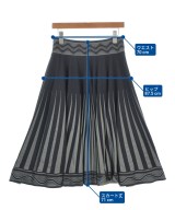 PLEATS PLEASE（プリーツプリーズ）ひざ丈スカート 黒 サイズ:3(L位) レディース/2200675114035