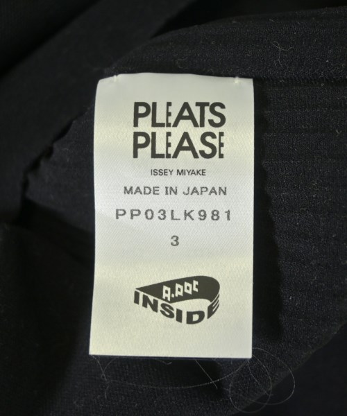 PLEATS PLEASE（プリーツプリーズ）ニット・セーター 黒 サイズ:3(L位) レディース/2200672289125