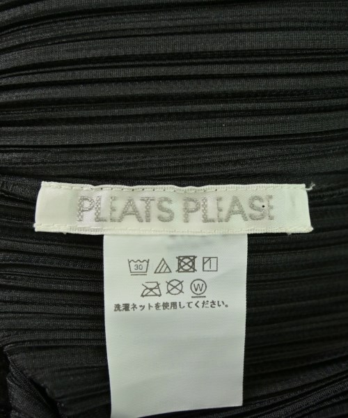 PLEATS PLEASE（プリーツプリーズ）ブラウス 黒 サイズ:3(L位) レディース/2200672289248