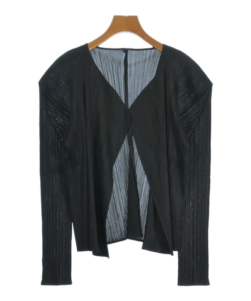 PLEATS PLEASE(プリーツプリーズ)カジュアルジャケット 黒 サイズ:4(M位)/2200677690025