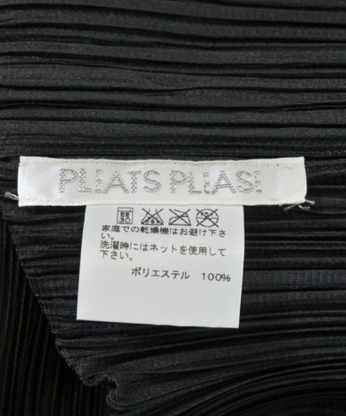 PLEATS PLEASE（プリーツプリーズ）ブラウス 黒 サイズ:4(XL位) レディース/2200677894065