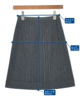PLEATS PLEASE（プリーツプリーズ）ひざ丈スカート グレー サイズ:1(S位) レディース/2200677894096
