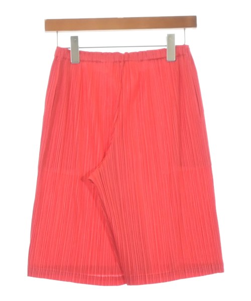 PLEATS PLEASE（プリーツプリーズ）ショートパンツ 赤 サイズ:3(L位) レディース/2200677894126
