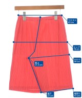 PLEATS PLEASE（プリーツプリーズ）ショートパンツ 赤 サイズ:3(L位) レディース/2200677894126