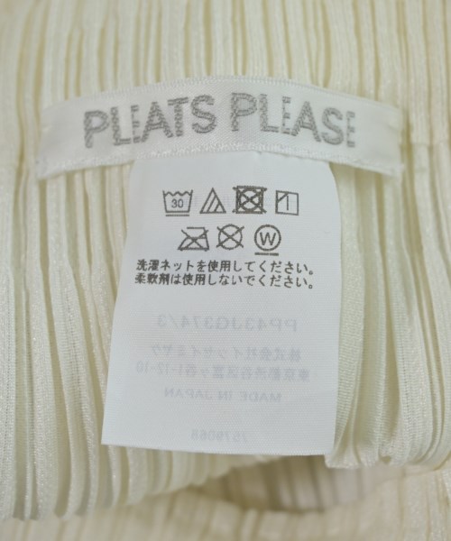 PLEATS PLEASE（プリーツプリーズ）ロング・マキシ丈スカート 白 サイズ:3(L位) レディース/2200678195024