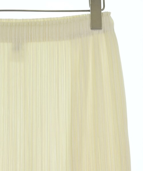 PLEATS PLEASE（プリーツプリーズ）ロング・マキシ丈スカート 白 サイズ:3(L位) レディース/2200678195024