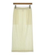 PLEATS PLEASE（プリーツプリーズ）ロング・マキシ丈スカート 白 サイズ:3(L位) レディース/2200678195024