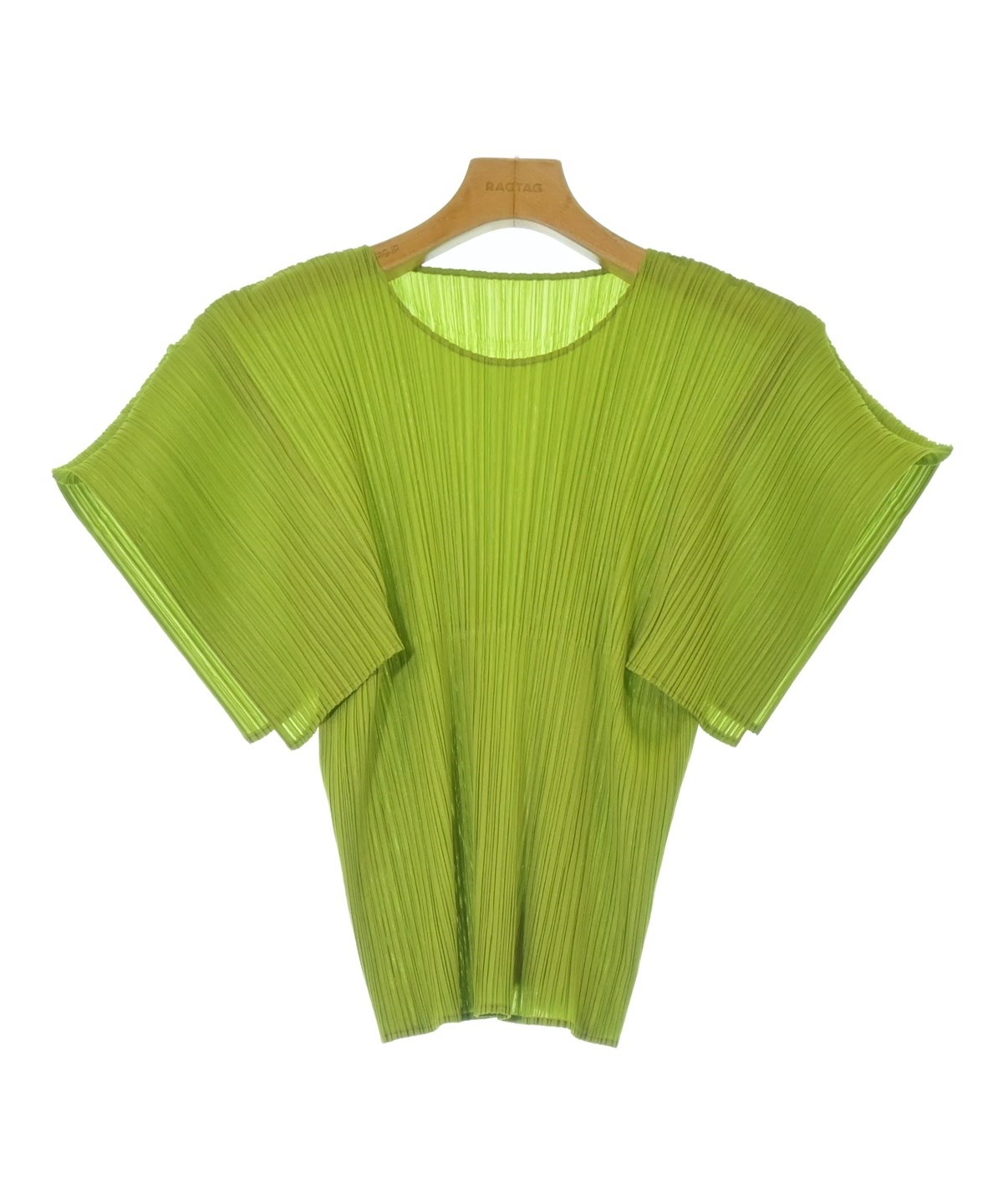 PLEATSPLEASE カットソー【サイズ3 L相当】【ミントグリーン】 PLEATS PLEASE ISSEY MIYAKE - PLEATS PLEASE(プリーツプリーズ) 七分