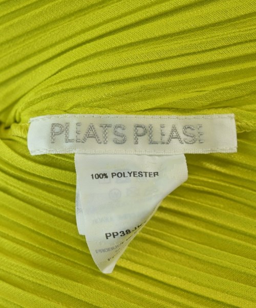 PLEATS PLEASE（プリーツプリーズ）ブラウス 黄 サイズ:3(L位) レディース/2200678535042