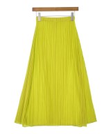 PLEATS PLEASE（プリーツプリーズ）ロング・マキシ丈スカート 黄 サイズ:3(L位) レディース/2200678535059